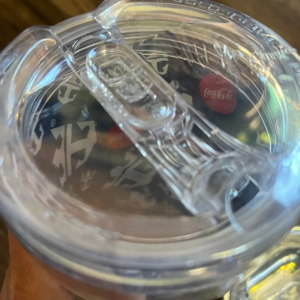 Royal Caribbean Cruise Coke Package Beverage Cup Tumbler Lot of 2 sealed New - Picture 6 of 7